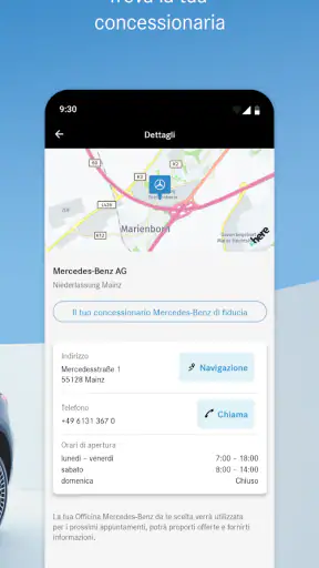Mercedes-Benz Service screenshot