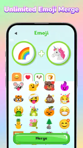 Merge Emoji - Mix Emoji Gioco screenshot
