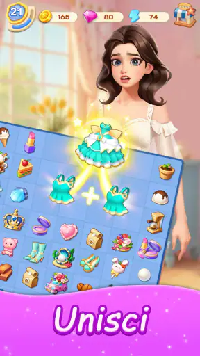 Merge Fashion: Romance Story screenshot