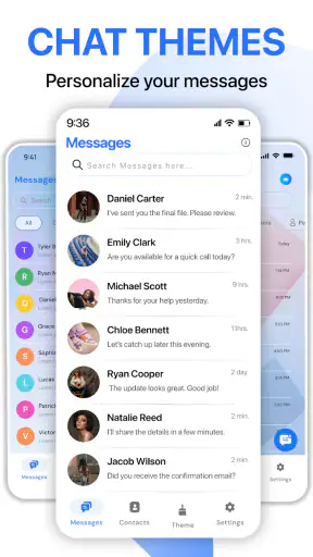 Messages: SMS, Messenger, Home screenshot