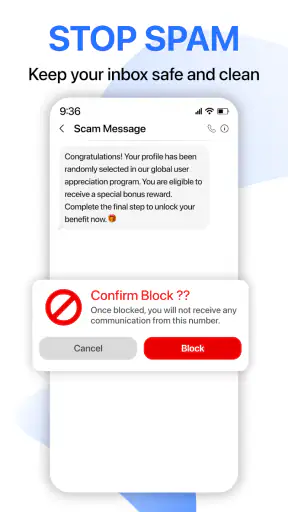 Messages: SMS, Messenger, Home screenshot