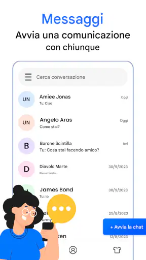 Messaggi screenshot