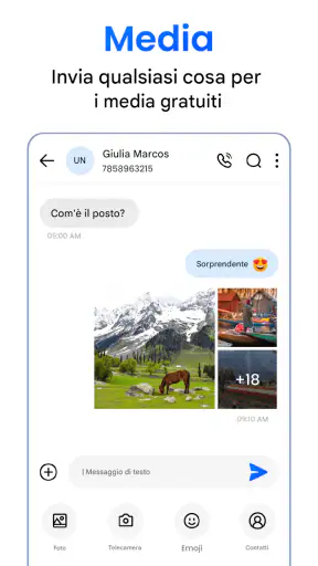 Messaggi screenshot
