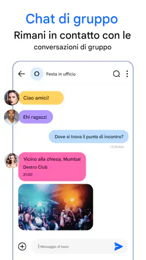 Messaggi screenshot