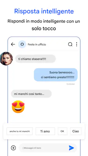 Messaggi screenshot