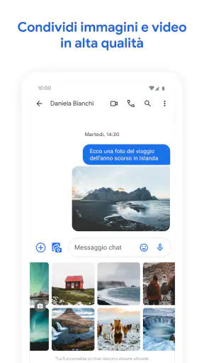 Messaggi di Google screenshot