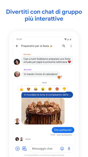 Messaggi di Google screenshot