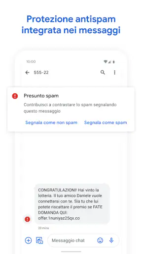 Messaggi di Google screenshot