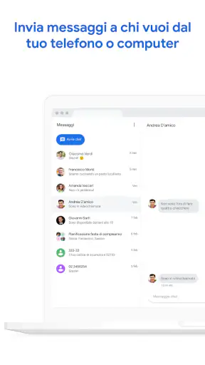 Messaggi di Google screenshot