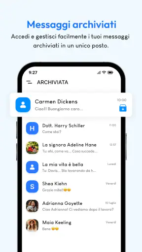 Messaggi: SMS di testo screenshot