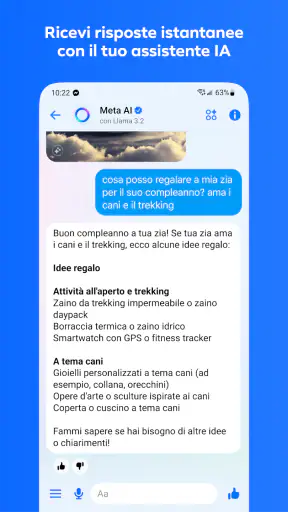 Messenger screenshot