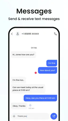 Messenger: Messages SMS App screenshot