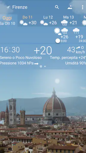 Meteo Accurato YoWindow screenshot
