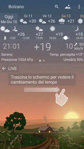 Meteo Accurato YoWindow screenshot