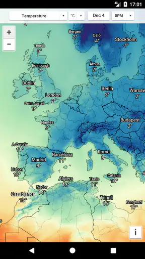Meteo Albania screenshot