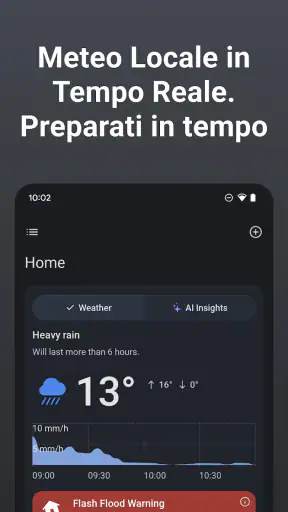 Meteo di Rain Viewer screenshot