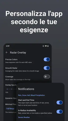 Meteo di Rain Viewer screenshot