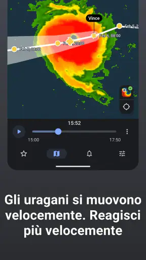 Meteo di Rain Viewer screenshot