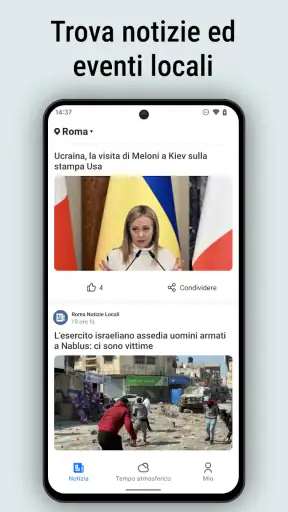 Meteo e notizie locali - Radar screenshot