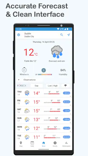 Meteo Foreca screenshot