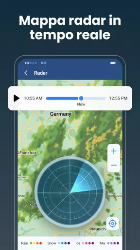 Meteo in tempo reale screenshot