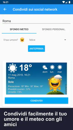 Meteo Italia XL PRO screenshot