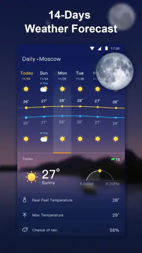Meteo live - Previsioni meteo screenshot