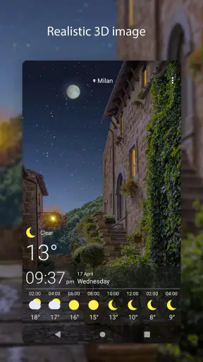 Meteo Live Wallpapers screenshot