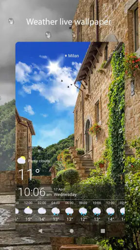 Meteo Live Wallpapers screenshot