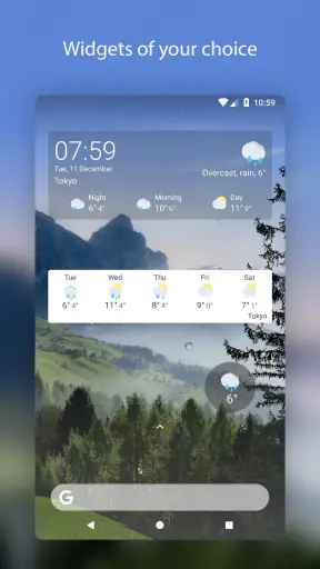 Meteo Live Wallpapers screenshot