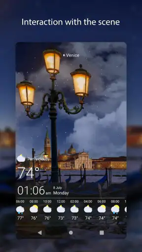 Meteo Live Wallpapers screenshot