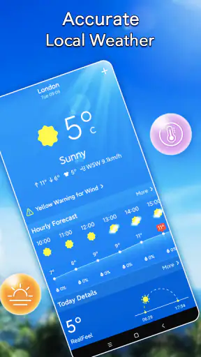 Meteo locale：Widget Previsioni screenshot