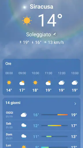 Meteo - Meteo in diretta screenshot