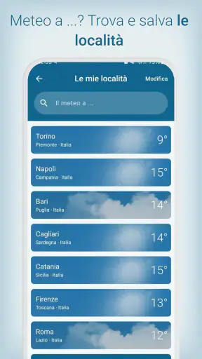 Meteo & Radar - allerte meteo screenshot
