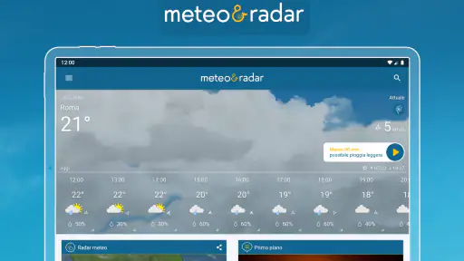 Meteo & Radar - allerte meteo screenshot