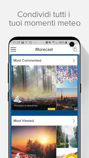 Meteo, Radar, Widget: Morecast screenshot
