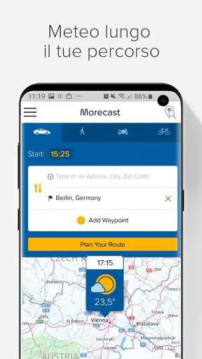 Meteo, Radar, Widget: Morecast screenshot