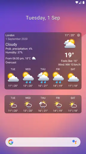 Meteo XS PRO screenshot