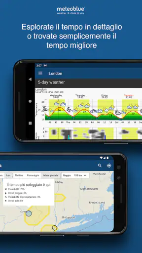 meteoblue meteo & mappe screenshot
