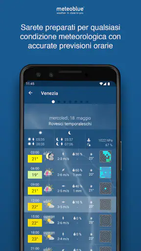 meteoblue meteo & mappe screenshot