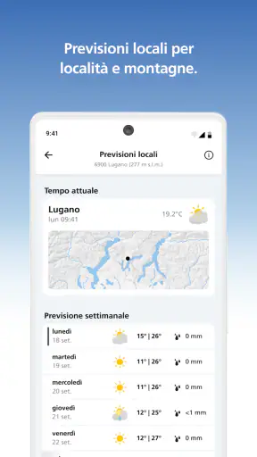 MeteoSwiss screenshot