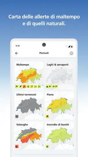 MeteoSwiss screenshot