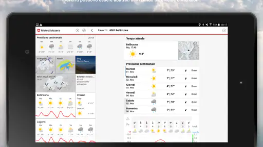 MeteoSwiss screenshot