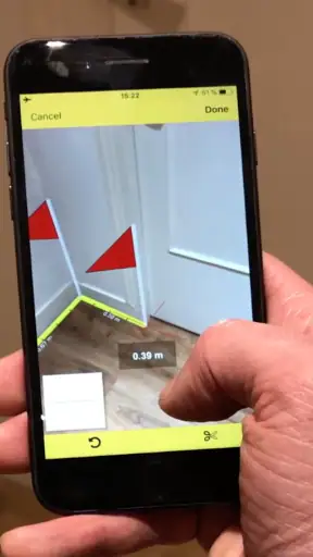 Metro laser video Metri camera screenshot