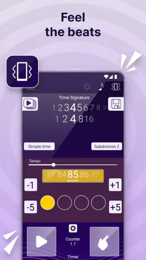Metronomo perfetto screenshot