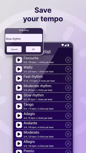Metronomo perfetto screenshot