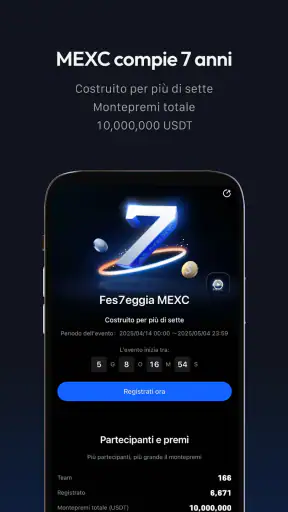 MEXC: compra Bitcoin e crypto screenshot