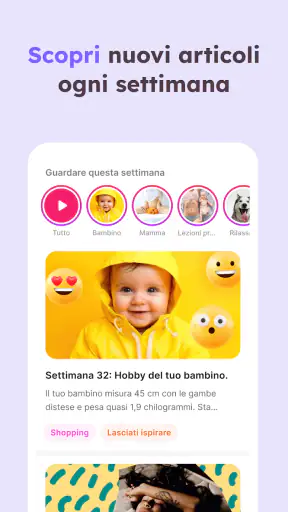 Mia gravidanza per settimana screenshot