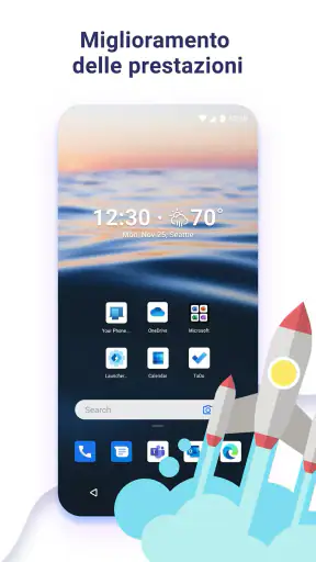 Microsoft Launcher screenshot