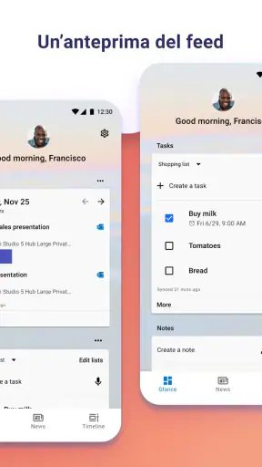Microsoft Launcher screenshot